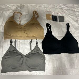 Bundle of nursing bras